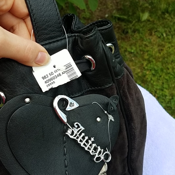 *sold* NWT juicy couture velour daydreamer bag - Picture 9 of 9